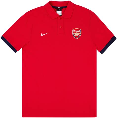 2013 14 Arsenal Nike Polo Shirt Excellent 910 M
