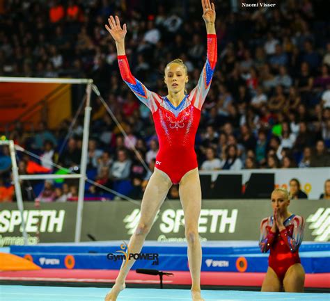 Dutch Gymnast Naomi Visser Ohlympics