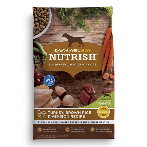 Rachael Ray Nutrish Super Premium Dry Dog Food With Real Meat And Brown