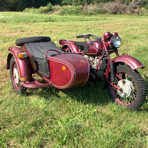 Dnepr Russian Motorcycle With Side Car