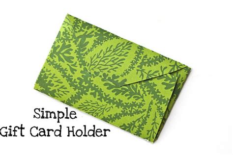 Add your gift card or even monetary gift in the pocket. gift card holder template | gift? | Pinterest