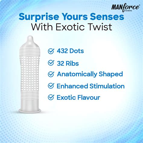 Manforce Game Exotic Flavoured Condoms For Men 3 In 1 Ribbed Dotted