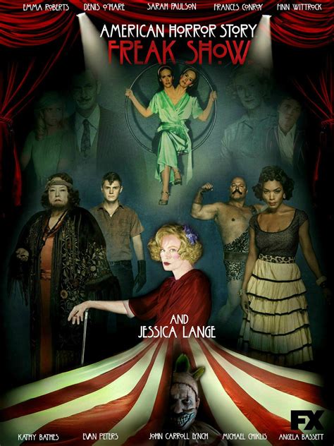 American Horror Story Freak Show Comes To Uk Blu Ray 26th October 2015