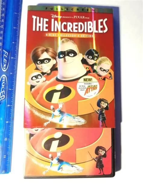Disney Pixar The Incredibles Dvd 2 Disc Set Fullscreen Collectors