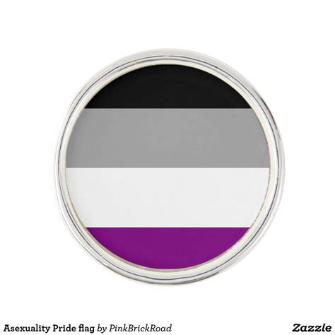 Asexuality Pride Flag Lapel Pin Zazzle Flag Lapel Pins Pride Flags