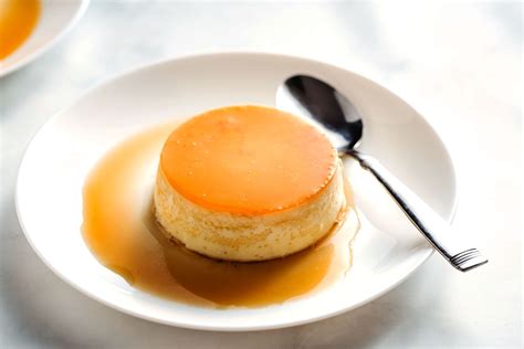 Steamed Caramel Custard Pudding Recipe