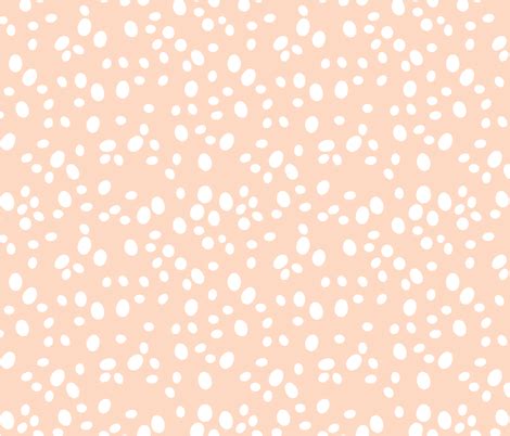 Dot Blush Girly Coordinate Blush Dots And Spots Fabric Andrea