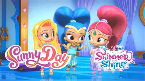 Shimmer And Shine Color Episode Genie For A Day With Sunny Day Princess