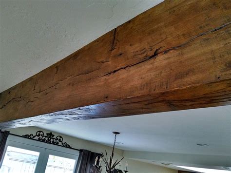 How To Install Reclaimed Wood Ceiling Beams Shelly Lighting