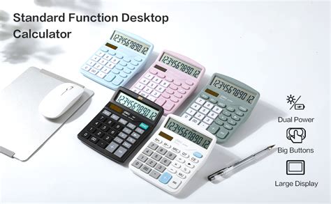 Calculator Deli Standard Function Desktop Calculators