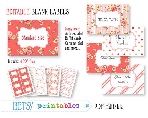 5 Best Images Of Free Printable Editable Labels Chevron Free Editable