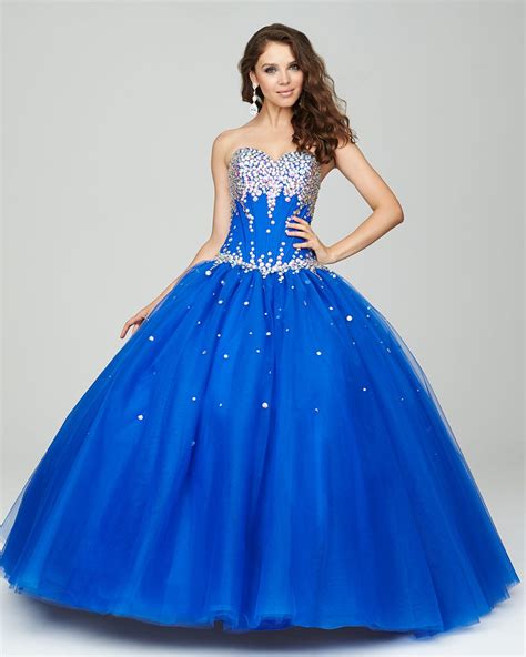 30 Vestidos De 15 Años Largos Y Cortos En Color Azul Vestidos Glam