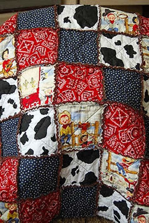 16 Country Quilts You Can Make This Fall Ideal Me Cowboy Quilt Rag