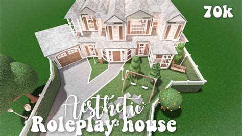 Aesthetic Roleplay House Includes The New Baby Update Bloxburg