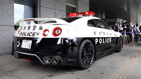 Nissan Gt R Donated To Police Force In Tochigi Japan Youtube