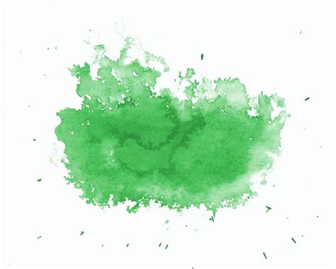 Watercolor Green Splash Png Transparent Green Paint Splash Png Png
