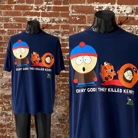 90s South Park Oh My God They Killed Kenny T Shirt Vintage 1997 South