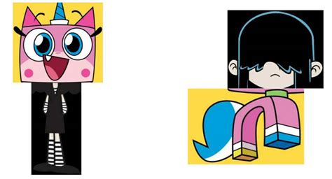 Unikitty And Lucy Loud Head Swap Reupload By Ukfanest2006backup On