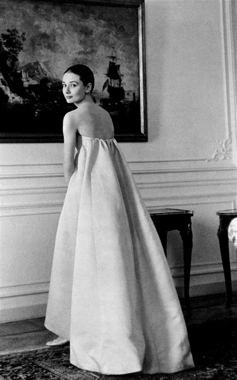 Audrey Hepburn 1959 Givenchy The Most Memorable Givenchy Dresses Of