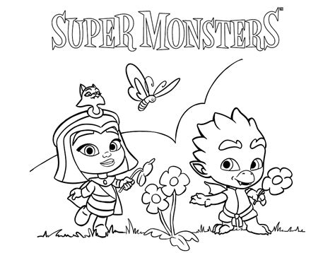 For the first time ever in print, zoe york breaks down how she plans a series—something she has done ten times over. Super Monsters Coloring Pages - Free Printable Coloring ...