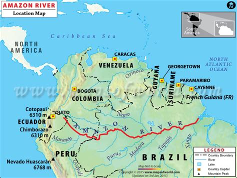Amazon River Travel Information Map Facts Location Best Time To Visit