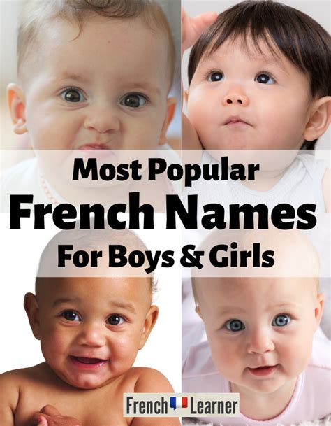 Most Popular French Names For Baby Boys And Girls In 2024