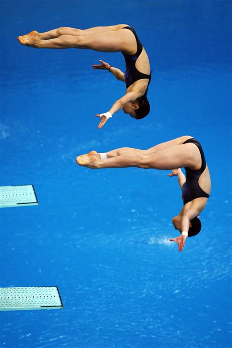 Beijing Olympic Women S Synchronized Springboard Photo Gallery Olympic Diving Beijing