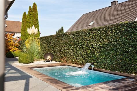 Geht auch auf dem dach. Mini Pool Im Garten - Tauchbecken Fur Den Garten Im Raum ...