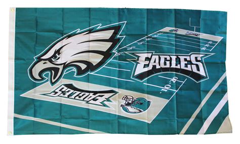 Buy Philadelphia Eagles 3 X 5 Nfl Polyester Flag Field Design