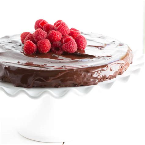 Flourless Chocolate Cake With Chocolate Ganache Spoonful Of Flavor