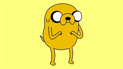 How To Draw Adventure Time Jake The Dog Как нарисовать Джейка Время