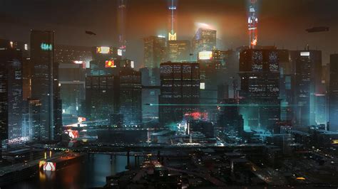 Cyberpunk Night City Wallpapers Top Free Cyberpunk Night City Backgrounds Wallpaperaccess
