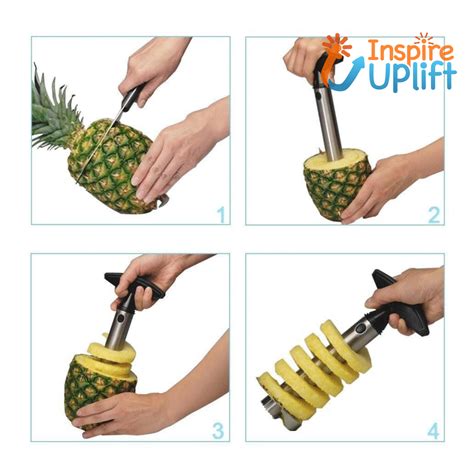 Stainless Steel Fruit Pineapple Corer Slicer Inspire Uplift