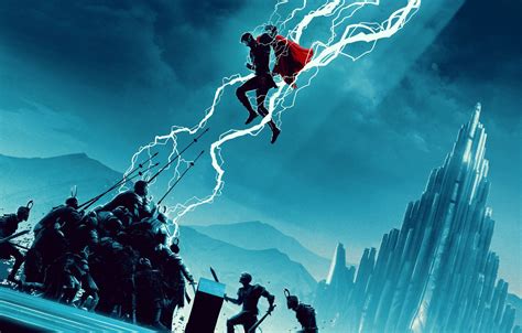 Photo Wallpaper Fight Movie Battle Art Art The Thor Ragnarok