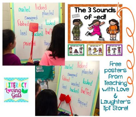 The Three Sounds Of Ed Posters And Activities For Students To Use With