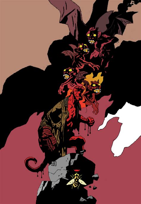 Hellboy Demons By Mike Mignola By Drdoom1081 On Deviantart