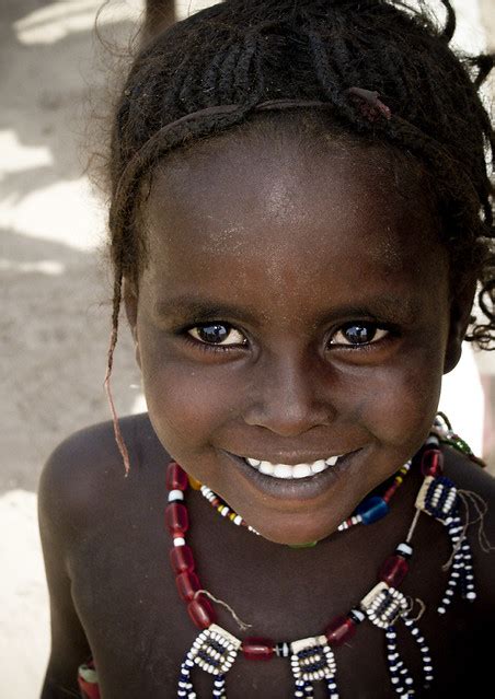 Young Afar Girl Smiling Ethiopia Afar Ethiopia © Eric Laf Flickr