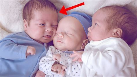 mom gives birth to triplets then father realizes one of them isn t youtube