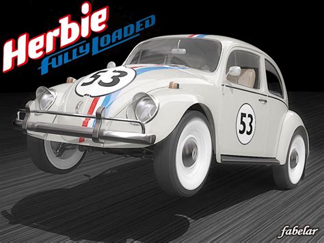 3d Herbie Volkswagen Beetle