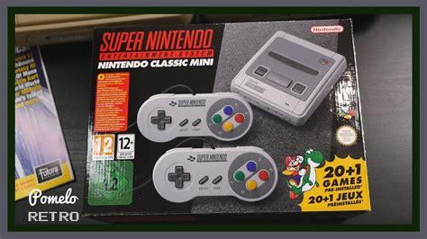Snes Classic Edition Mini European Version Unboxing And First