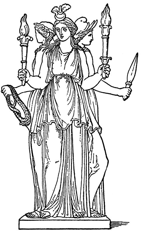 Hecate ClipArt ETC