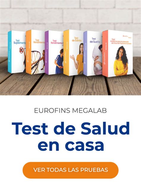 Test De Salud En Casa Eurofins Megalab