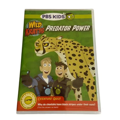 NEW SEALED WILD Kratts: Predator Power DVD 2011 PBS Kids TV Show