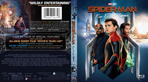 Spider Man Far From Home 2019 Blu Ray Cover And Label Dvdcovercom