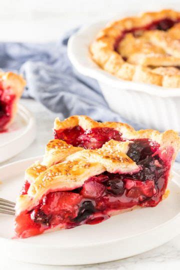 Mixed Berry Pie Just So Tasty