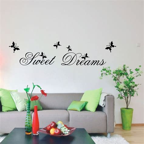 Buy 2pcs Sweet Dreams Diy Wall Stickers Decal Home