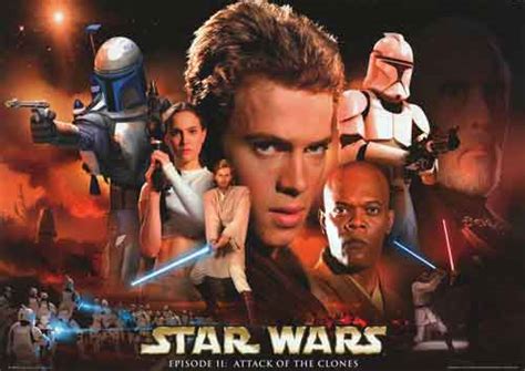Begun, the clone war has.. Star Wars: Episode II - attack of the clones movie posters ...