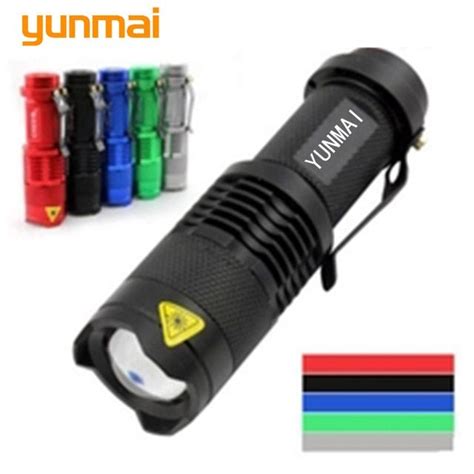 Powerful Mini Penlight Led Flashlight Zoomable 3 Mode New Q5 2000 Lumen