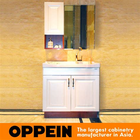 Oppein Classic No Countertop Pvc Bathroom Cabinets Op15 129a China