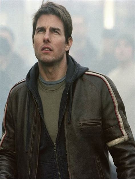 Tom Cruise Movie War Of The Worlds Leather Jacket